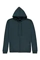 Merino Wool Men Hoodie Coat